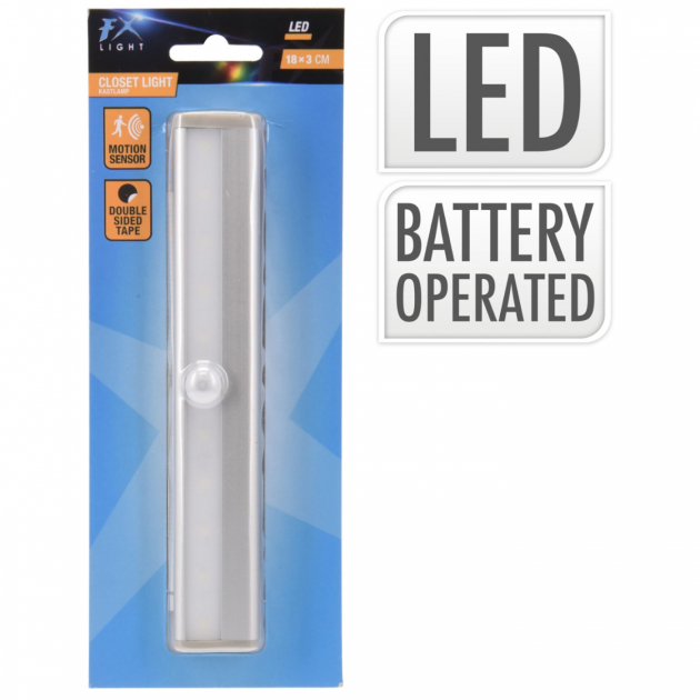 Garderobslampa Led Med sensor