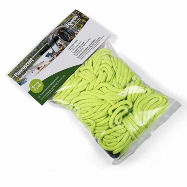 Kampa Fluorescerande Tältlina 4-Pack