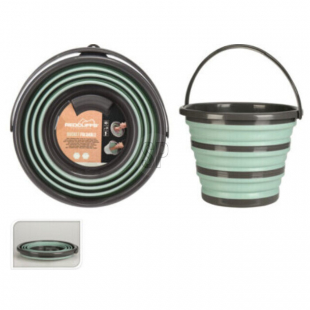 Hopfällbar Silikonhink 10L Blandade Färger