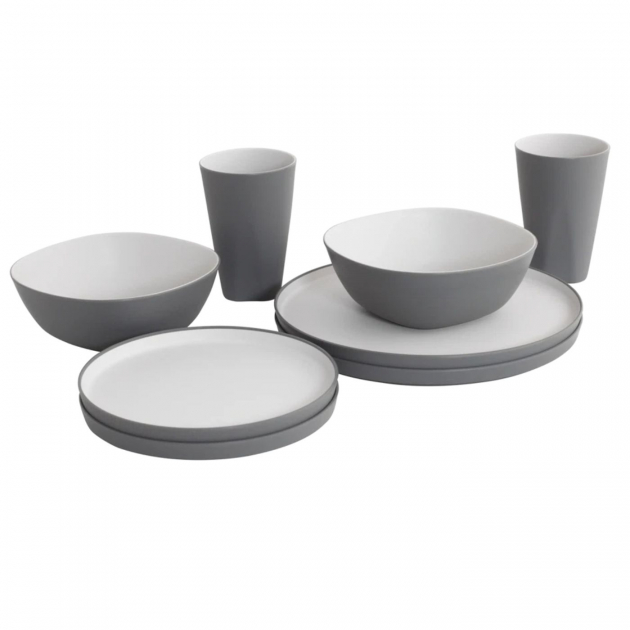Outwell Servis 8-delar Gala Grey Mist