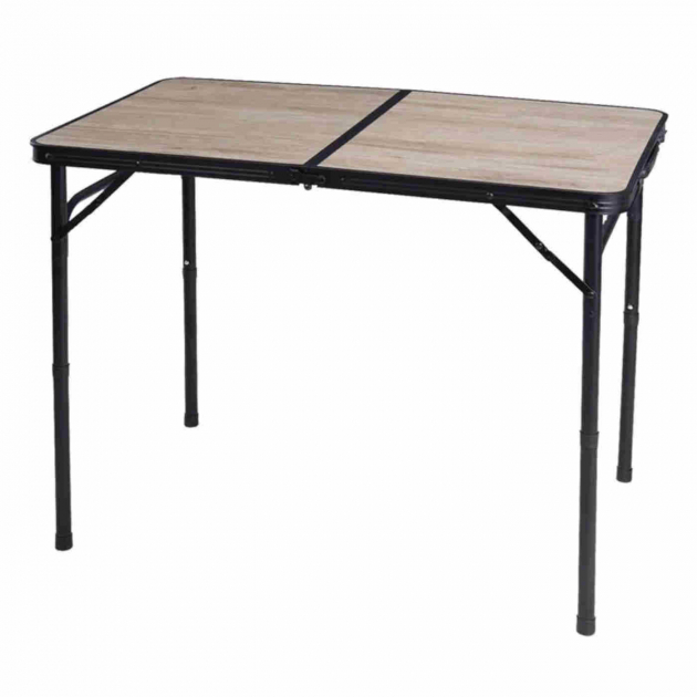 Campingbord 90x60cm Vikbar 2 Höjder