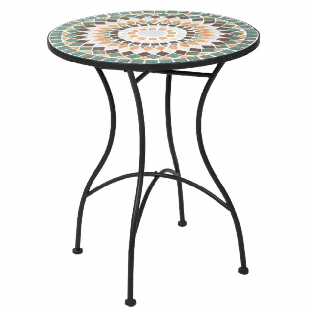 Mosaikbord Rund