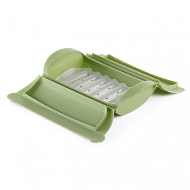 Ångkokare med fat Mikrovågsugn 2 personer