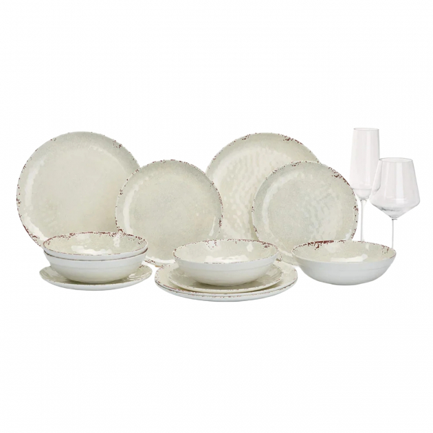 Flamefield Rustic Pearl Servis 12-Delar