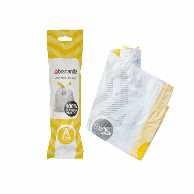 Brabantia Avfallspåsar PerfectFit 3-5L 20-pack