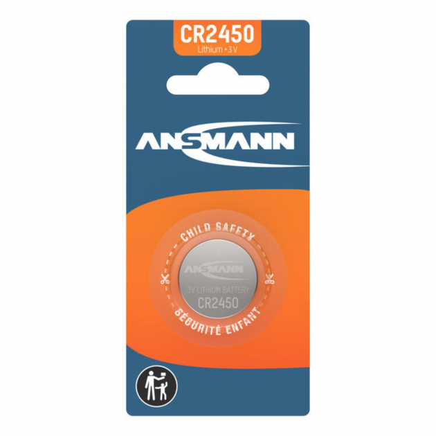 Ansmann Batterier CR2450 1-Pack