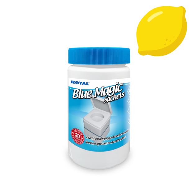 Portionspåsar Kassetttoalett Citron 20st