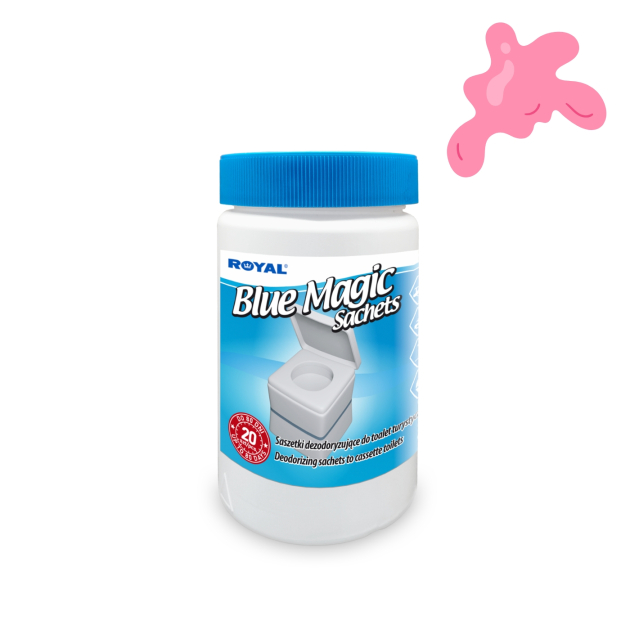 Portionspåsar Kassetttoalett Tuggummi 20st
