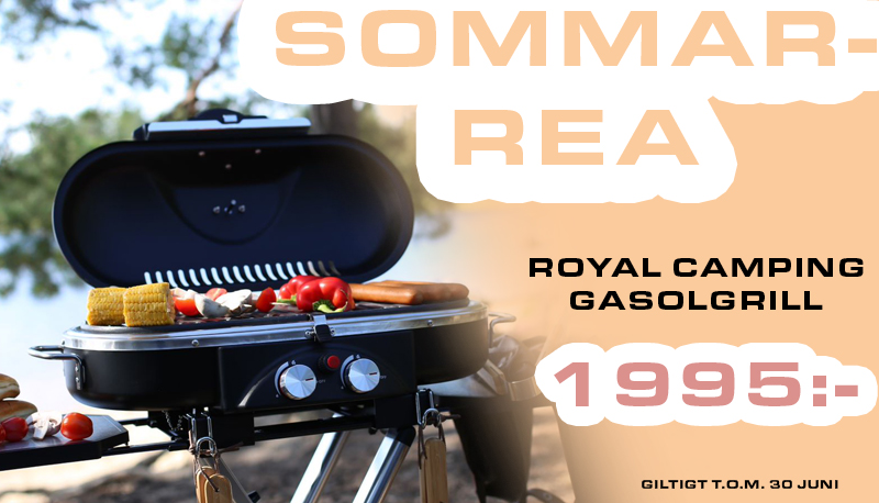 gasolgrill för campinglivet