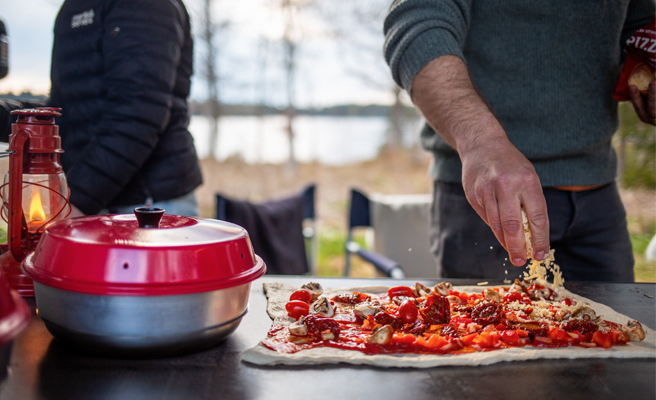 Gör pizza direkt i din Omniaugn