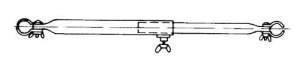 Verandastång Stål 22mm 75-120cm i gruppen Förtält & Markiser / Tillbehör-Reservdelar / Stativdelar hos Campingvaruhuset i Norden AB (64463)