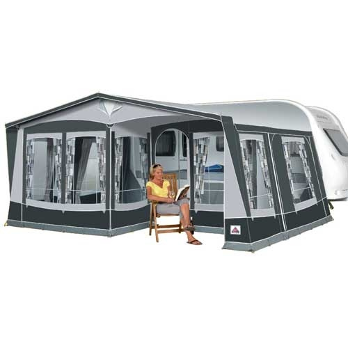 Doréma Royal 350 (1175-1200, DeLuxe ø28 mm Stålstativ) i gruppen Förtält & Markiser / Förtält Husvagn / A-måttstält / Djup 3,5m hos Campingvaruhuset i Norden AB (65206_21)