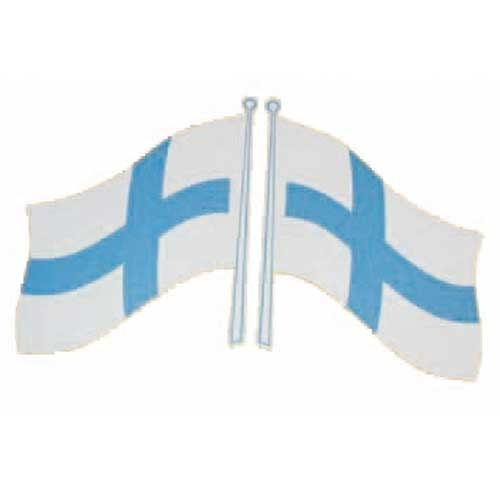 Flaggset Finland 20*14cm i gruppen Övrigt / Övrigt hos Campingvaruhuset i Norden AB (65393)