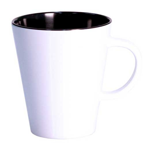 Gimex Kaffemugg Linea Black i gruppen Hushåll & Kök / Glas & Muggar / Muggar och Kaffekoppar hos Campingvaruhuset i Norden AB (65930)