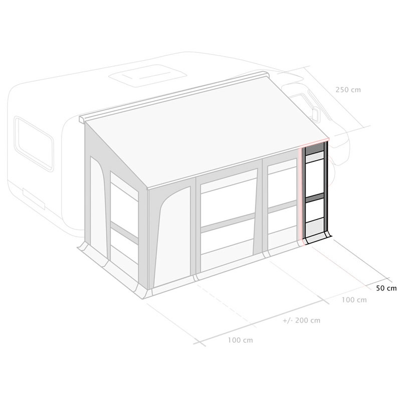 Inaca Dynamic Front 50cm i gruppen hos Campingvaruhuset i Norden AB (66154)