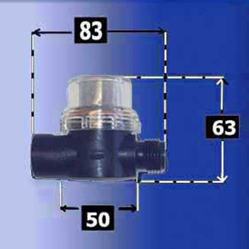 Shurflo Vattenfilter Serie 255 i gruppen Vatten & Sanitet / Vatten / Vattenpumpar / Tryckpumpar hos Campingvaruhuset i Norden AB (66478)