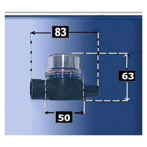 Shurflo Vattenfilter Stuss i gruppen Vatten & Sanitet / Vatten / Vattenpumpar / Tryckpumpar hos Campingvaruhuset i Norden AB (66723)