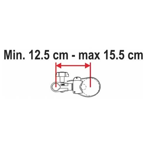 Fiamma Bike Block Pro Blå i gruppen Husvagn & Husbil / Chassi / Cykelställ / Tillbehör hos Campingvaruhuset i Norden AB (67048)