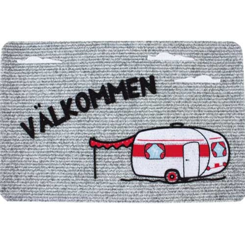 Dörrmatta Välkommen Husvagn 40x60cm i gruppen Hem & Inredning / Dörrmattor hos Campingvaruhuset i Norden AB (68222)