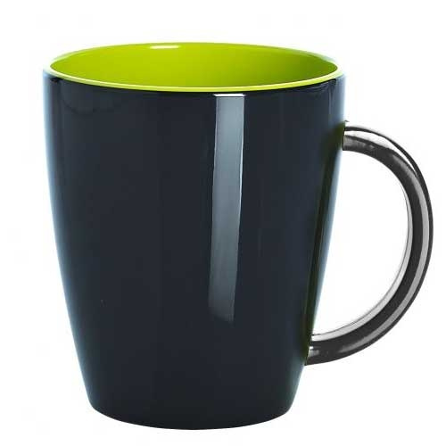 Gimex Mugg Greyline Lime i gruppen Hushåll & Kök / Glas & Muggar / Muggar och Kaffekoppar hos Campingvaruhuset i Norden AB (68498)