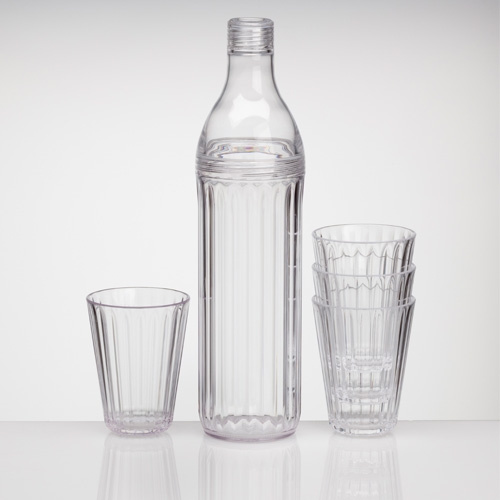 Tillbringare Med Glas Crystal Line 5-Delar i gruppen Hushåll & Kök / Glas & Muggar / Dricksglas hos Campingvaruhuset i Norden AB (69657)