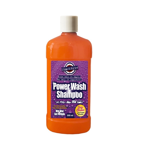 Sharkbite Power Wash Shampoo 500ml i gruppen Vatten & Sanitet / Rengöring & Underhåll / Tvättmedel hos Campingvaruhuset i Norden AB (71088)