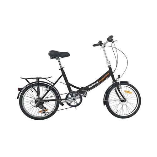 GoCamp Cykel Cappucino Svart 20 tum 6-Växlad i gruppen Outdoor / Cyklar hos Campingvaruhuset i Norden AB (71647)