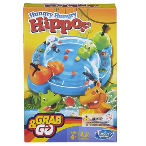 Minispel Hungry Hippo i gruppen Övrigt / Leksaker & Spel hos Campingvaruhuset i Norden AB (71715)