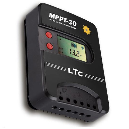 LTC Regulator MPPT 30Amp Med Display i gruppen Husvagn & Husbil / Elektronik / Solpaneler / Tillbehör hos Campingvaruhuset i Norden AB (71866)