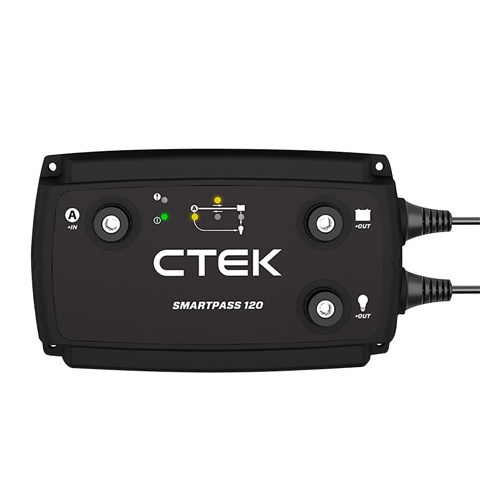 CTEK Batteriladdare Smartpass 120 12V i gruppen Husvagn & Husbil / Elektronik / Batterier & Omvandlare / Batteriladdare hos Campingvaruhuset i Norden AB (72188)