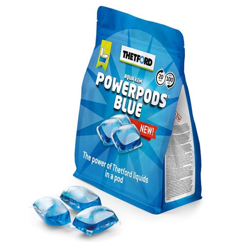 Thetford PowerPods Blue i gruppen Vatten & Sanitet / Kem & Tillbehör / Toalett/Tank-rengöring & Tillbehör hos Campingvaruhuset i Norden AB (73658)