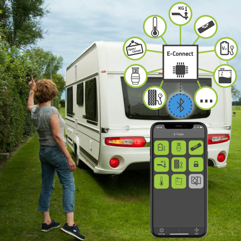 Smart-Trailer E-Connect Baspaket i gruppen Husvagn & Husbil / Elektronik / Smarta Hjälpmedel hos Campingvaruhuset i Norden AB (73872)