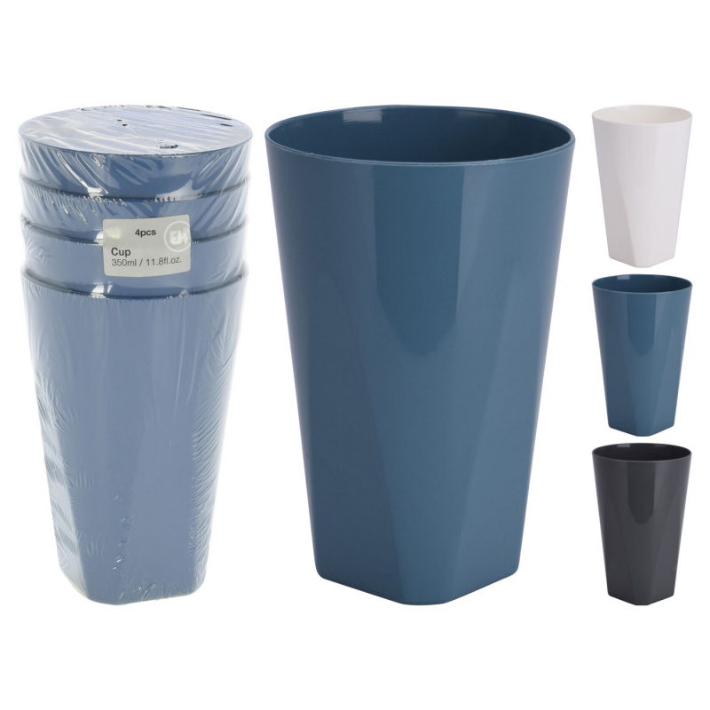 Mugg 35 cl 4-pack i gruppen Hushåll & Kök / Glas & Muggar hos Campingvaruhuset i Norden AB (75352)