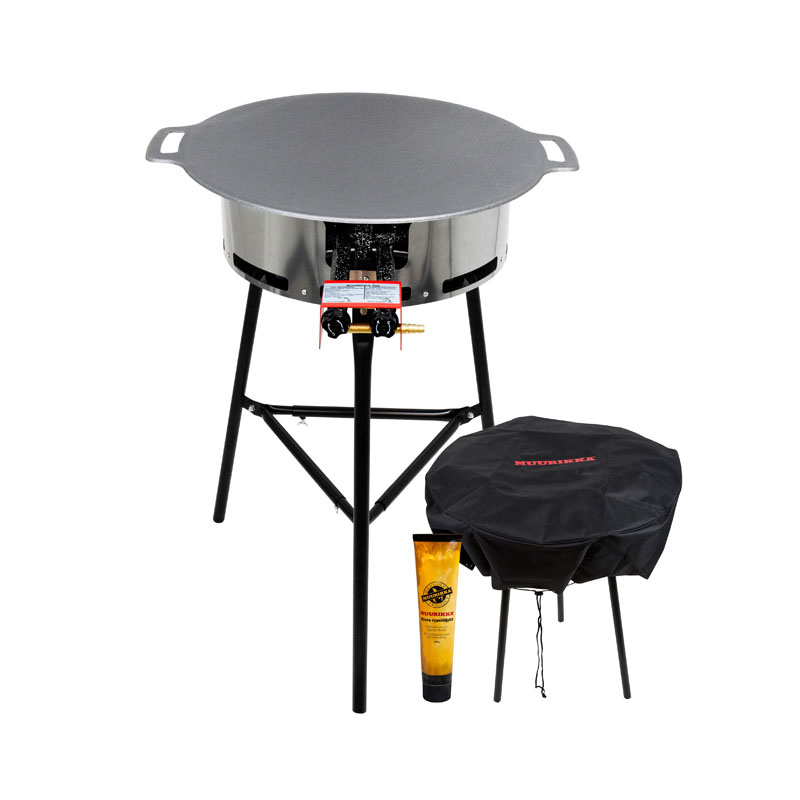 Muurikka Stekhäll Set Pro Steel 58 cm i gruppen Hushåll & Kök / Grillar / Gasolgrill hos Campingvaruhuset i Norden AB (77872)