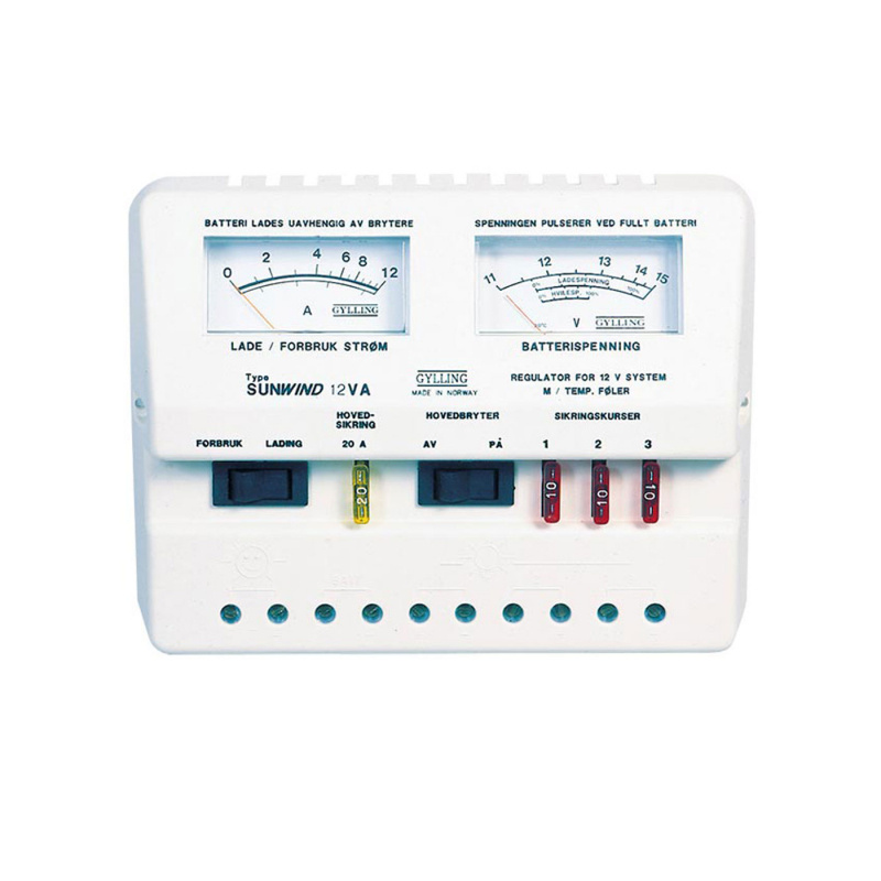 Sunwind Solcellsregulator Sunwind 16VA i gruppen Husvagn & Husbil / Elektronik / Solpaneler / Tillbehör hos Campingvaruhuset i Norden AB (79391)