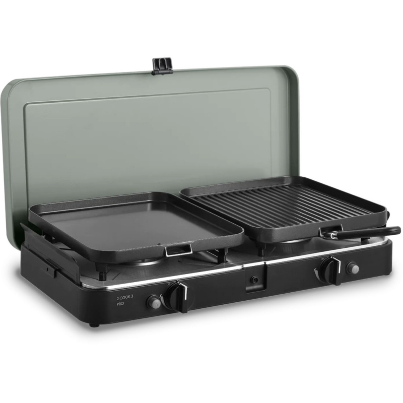 Cadac Gasolkök 2-Cook 3 Pro Deluxe i gruppen Hushåll & Kök / Köksapparater / Gasolkök hos Campingvaruhuset i Norden AB (81845)