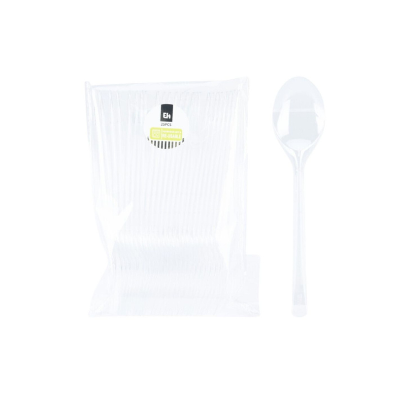 Plastskedar 25-Pack i gruppen Hushåll & Kök / Servering / Engångsartiklar hos Campingvaruhuset i Norden AB (81881)