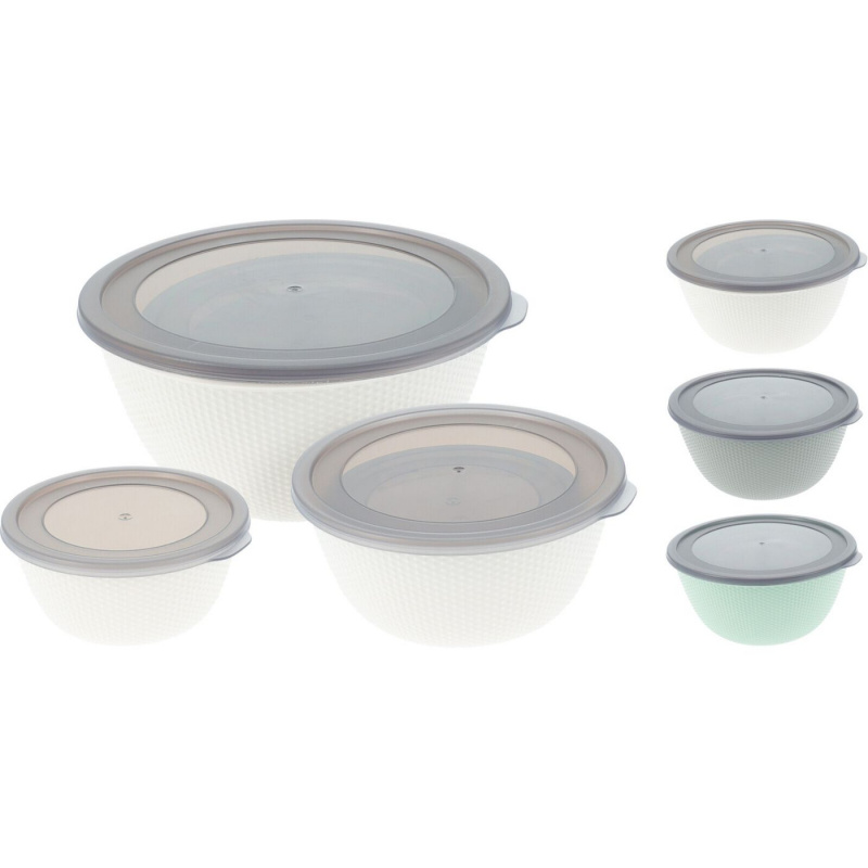 Förvaringsboxar 3-pack i gruppen Hushåll & Kök / Kökstillbehör / Mat & Skafferiförvaring hos Campingvaruhuset i Norden AB (82271)