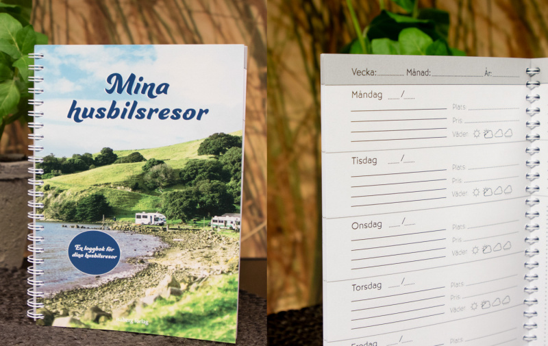 Bok Mina Husbilsresor i gruppen Övrigt / Campingpresenter hos Campingvaruhuset i Norden AB (82325)