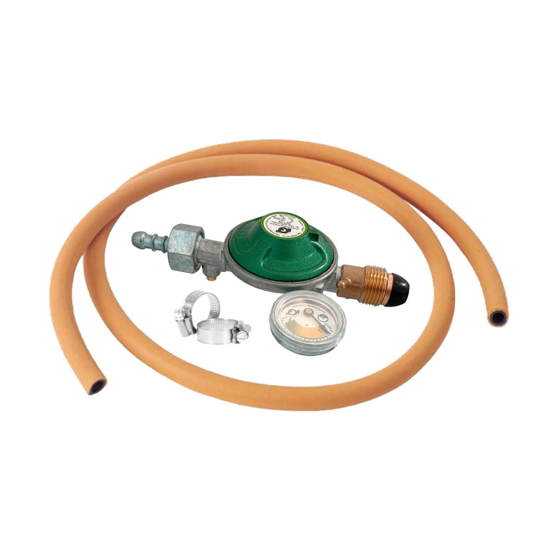 Sunwind Gasolregulatorset med manometer i gruppen Hushåll & Kök / Grillar / Grilltillbehör hos Campingvaruhuset i Norden AB (82363)