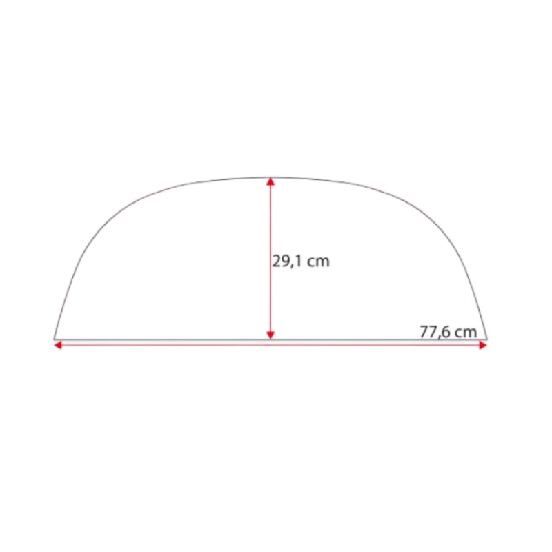 Isabella Hjulhuskappa Enkel Fendt 2016- i gruppen Förtält & Markiser / Tillbehör-Reservdelar / Fickstycke & Kappor / Hjulhuskappor hos Campingvaruhuset i Norden AB (82767)