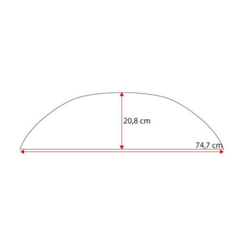 Isabella Hjulhuskappa Enkel Hobby 2022- i gruppen Förtält & Markiser / Tillbehör-Reservdelar / Fickstycke & Kappor / Hjulhuskappor hos Campingvaruhuset i Norden AB (82771)