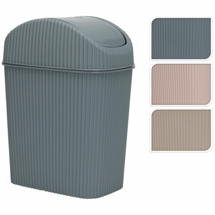 Soptunna Liten 2,5l Rosa i gruppen Hushåll & Kök / Tvätt, Städ & Disk hos Campingvaruhuset i Norden AB (76882_01)