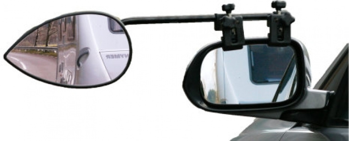 Backspegel till personbil för husvagn milenco lång arm