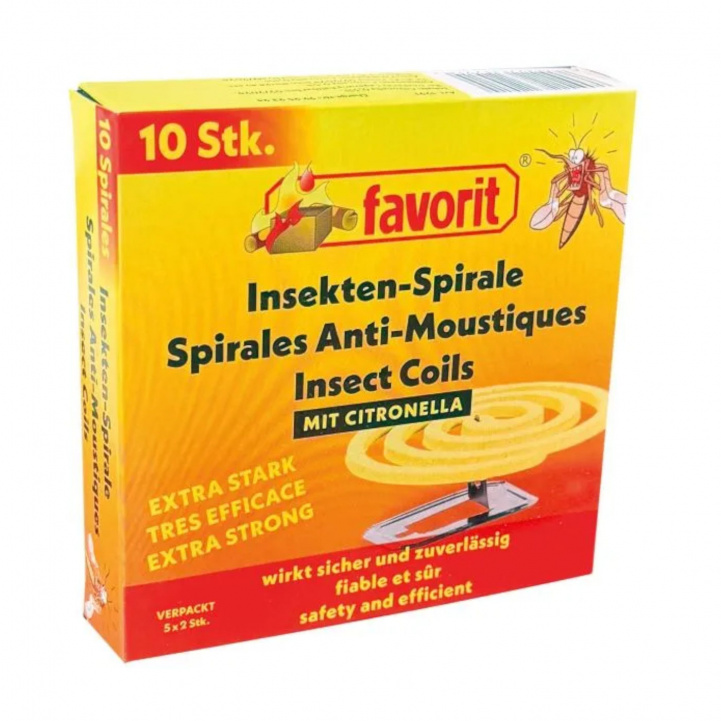 Myggspiral 10-pack i gruppen Vatten & Sanitet / Skadedjursbekämpning hos Campingvaruhuset i Norden AB (64322)