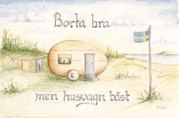 Borta bra men husvagn bäst i gruppen Fyndhörnan / Erbjudanden hos Campingvaruhuset i Norden AB (64351)