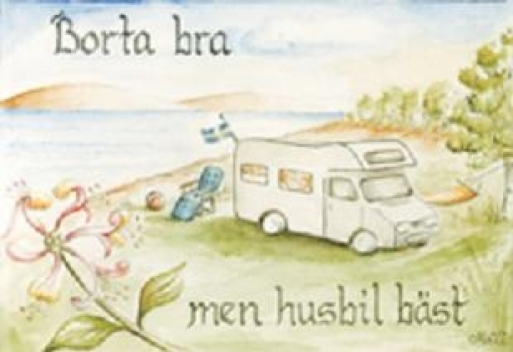 Borta bra men husbil bäst i gruppen Fyndhörnan / Erbjudanden hos Campingvaruhuset i Norden AB (64352)