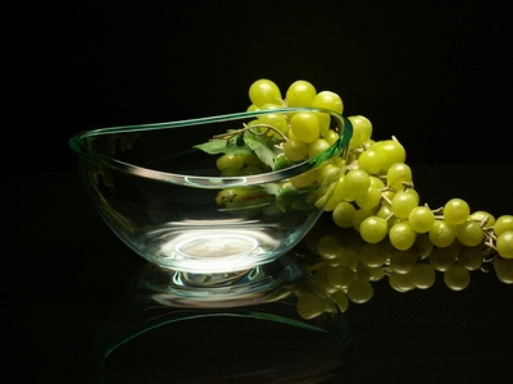 Liten skål med grön kant i gruppen Hushåll & Kök / Servering / Skålar hos Campingvaruhuset i Norden AB (64372)