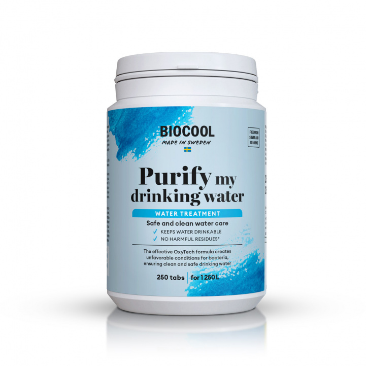 Biocool Purify My Drinking Water i gruppen Vatten & Sanitet / Kem & Tillbehör / Desinfektion Dricksvattentank hos Campingvaruhuset i Norden AB (64395)