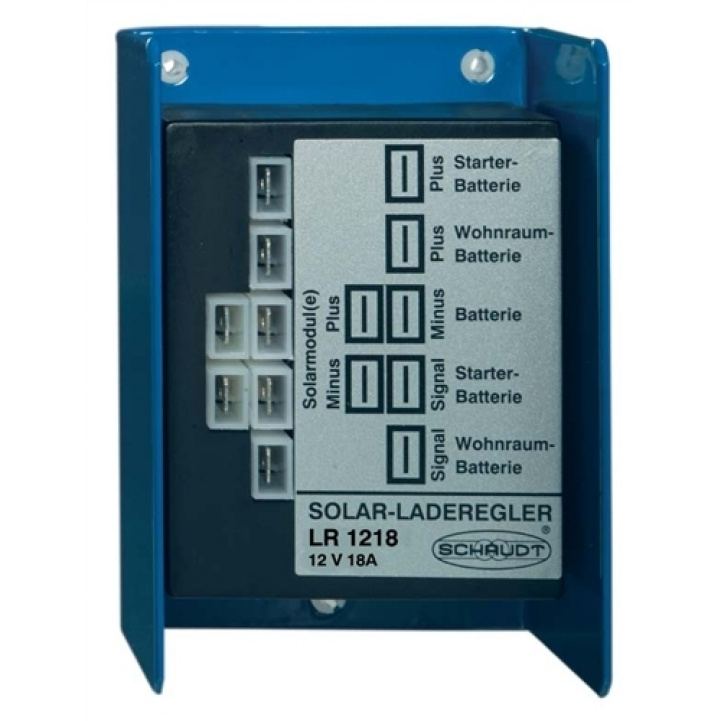 Schaudt LR1218 Solcellsregulator i gruppen Husvagn & Husbil / Elektronik / Solpaneler / Solcellsregulatorer hos Campingvaruhuset i Norden AB (64555)